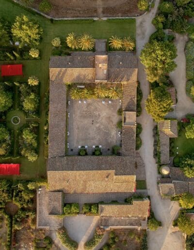 Aerial View Villa Il Borgo Sicily Highlights