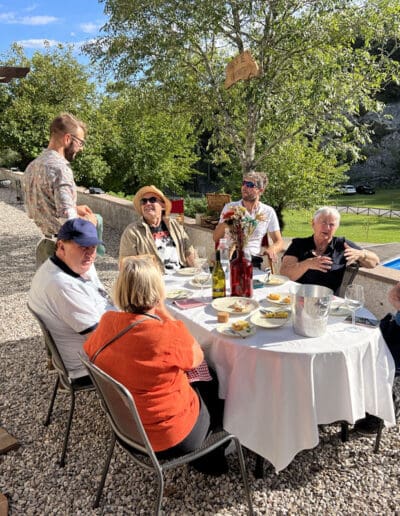 Veneto Tour Guests enjoying aperitivo