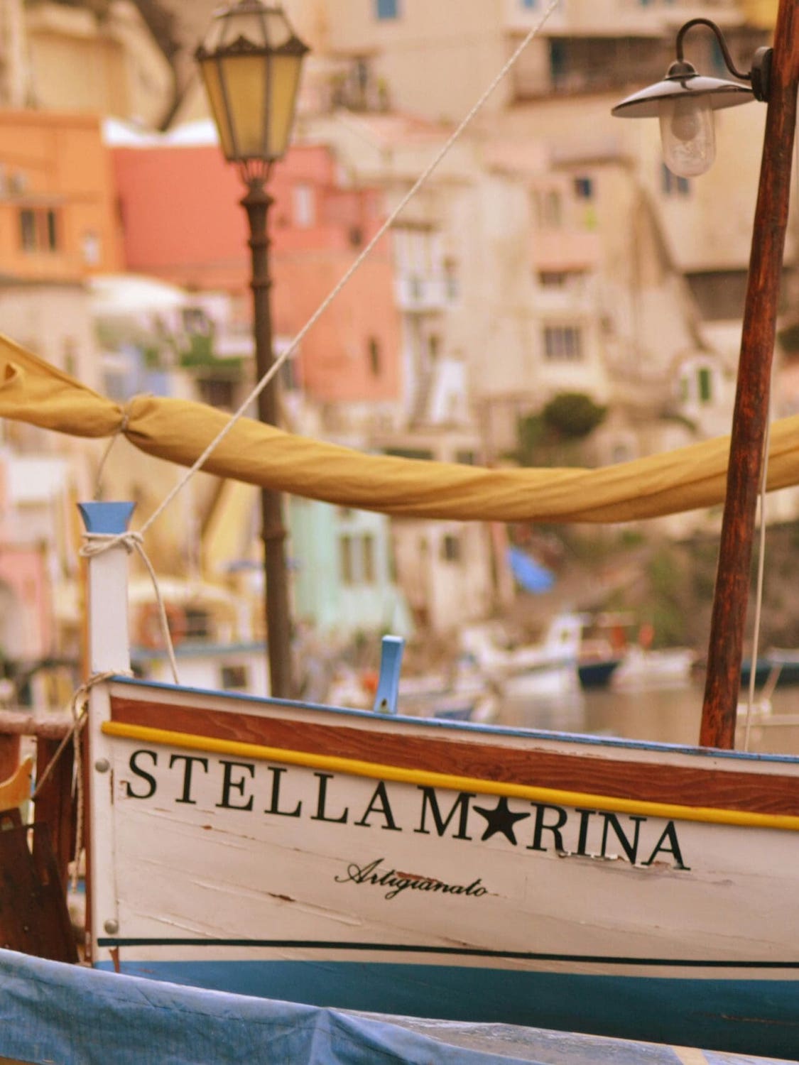 Boats Ischia Italy Water seaside
